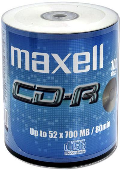 MAXELL  CD-R80XL - 100 x CD-R - 700 Mo (80 min) 52x - spindle