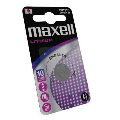 MAXELL  Pile Bouton Cr-1216 One Size Black / White