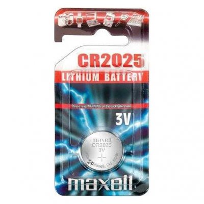 MAXELL  Pile CR2025  Bouton Lithium 3V