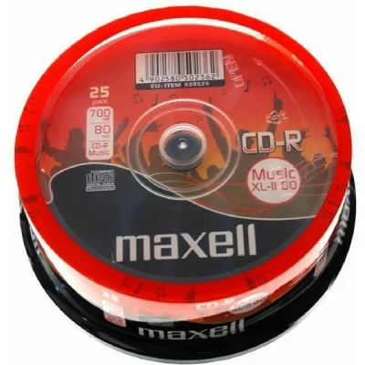 MAXELL  XL II 80MU - 25 x CD-R - 700 Mo (80 min) - spindle