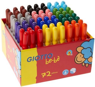 GIOTTO S Maxi classpack de 72 feutres B&eacute;b&eacute; dont 6 gratuits