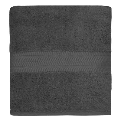 SENSEI MAISON Maxi drap de bain 550gr/m&sup2; anthracite 100x150 cm