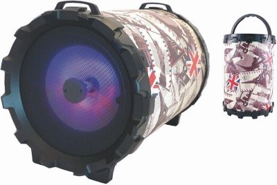 INOVALLEY Maxi Enceinte Sans Fil Lumineuse  Multicolore