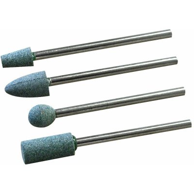 MAXICRAFT  - 2 meules carbure silicium conique 5 x 8 mm