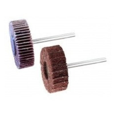 MAXICRAFT  - 2 polissoirs &agrave; lamelles abrasives &Oslash; 30 mm