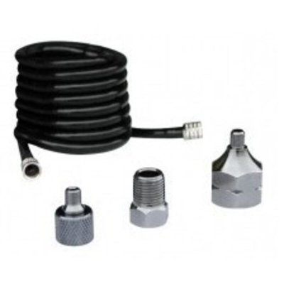 MAXICRAFT  50914 Tuyau pour pistolets &agrave; peinture et a&eacute;rographes, Noir