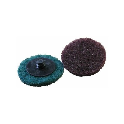 MAXICRAFT  71148 Jeu de 2 Disques abrasifs en Eponge pour m&eacute;taux &oslash; 45 mm