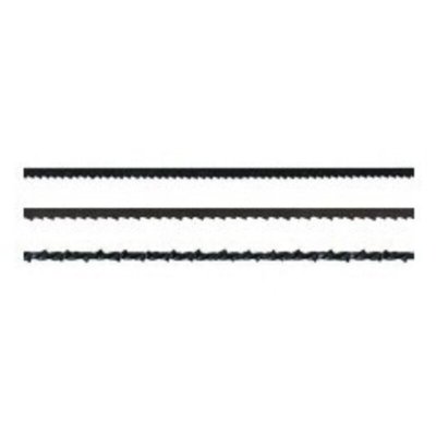 MAXICRAFT  89632 Jeu de 12 Lames de scie Fines 130 mm pour Bois et Plastiques, Argent