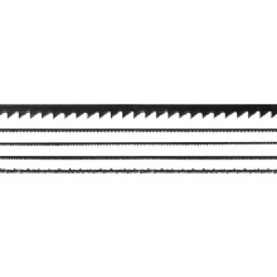 MAXICRAFT  89633 Jeu de 12 lames de scie fines 130 mm pour m&eacute;taux non ferreux, Argent