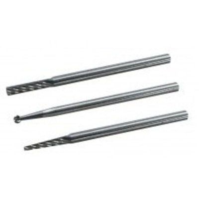 MAXICRAFT  89722 Fraise en Carbure de Tungst&egrave;ne cylindrique &oslash; 1,2 mm