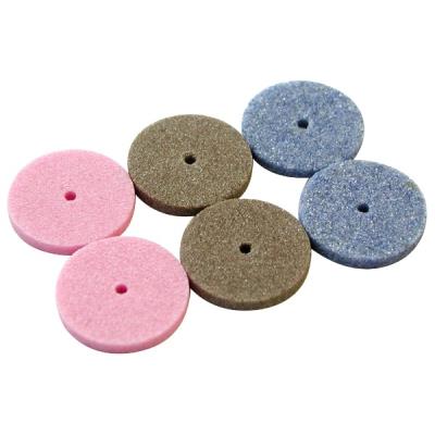 GENERIQUE Maxicraft 89763 Jeu de 6 meules disques en corindon &oslash; 22 mm Multicolore