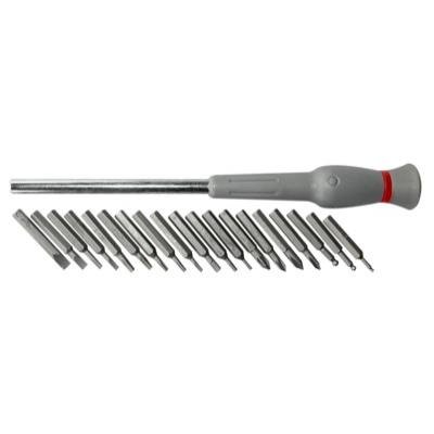 GENERIQUE Maxicraft 90999 Tournevis de pr&eacute;cision porte-embouts avec 19 embouts de vissage