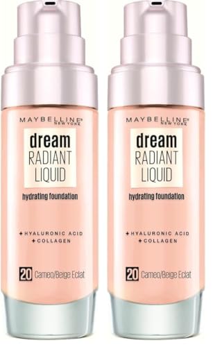 MAYBELLINE  Dream Satin Liquid Fond de Teint SPF13 20 Beige Eclat 30ml