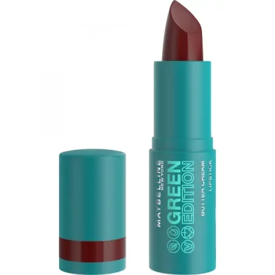 MAYBELLINE NEW YORK Maybelline Green Edition Butter Cream Lipstick 10 gr 001 &Eacute;cliptique