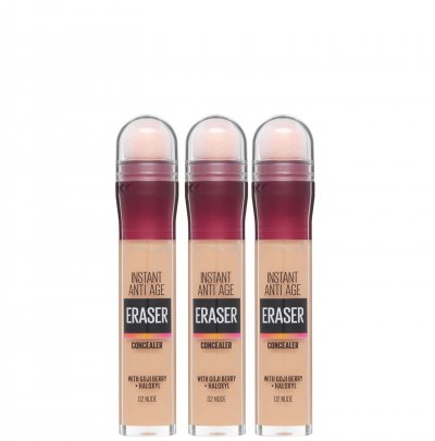 MAYBELLINE  Instant Anti-Age Eraser Eye Concealer 3 Pack Exclusive