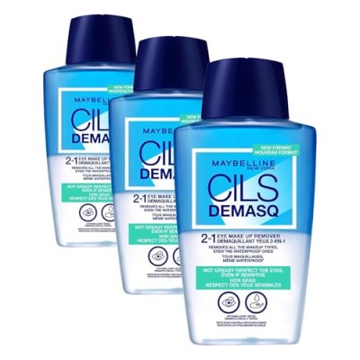 MAYBELLINE GEMEY Maybelline New York Cils Demasq D&eacute;maquillant Bi-Phase Yeux, 150 ml