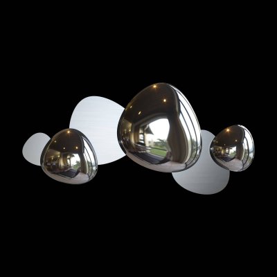 MAYTONI  Jack-stone applique LED, 79&nbsp;cm, nickel