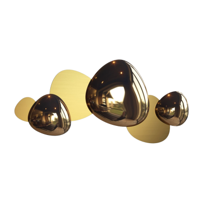 MAYTONI  jack-stone applique murale led int&eacute;gr&eacute;e moderne or, 3000k