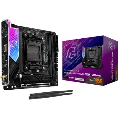 ASROCK MB  AMD AM5 B850I Lightning WiFi