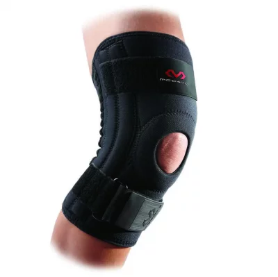 MCDAVID  Genouill&egrave;re Avec Maintien Rotulien Noir Taille L