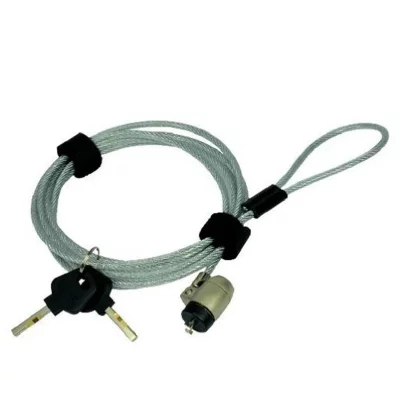 MCL  8LE-71012-Doudou-Round m&eacute;tallique Key C&acirc;ble de s&eacute;curit&eacute;