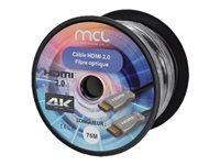 MCL SAMAR Mcl c&acirc;ble hdmi 2.0 fibre optique (75m)