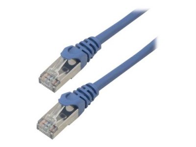 MCL SAMAR MCL C&acirc;ble r&eacute;seau Cat 6A S/FTP LSZH Bleu 20 m