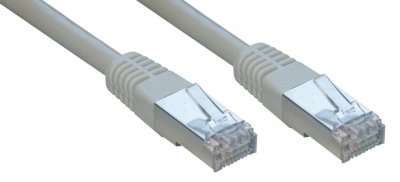 MCL  Cordon de brassage - RJ45 Cat 6 F/UTP - 50 cm - gris