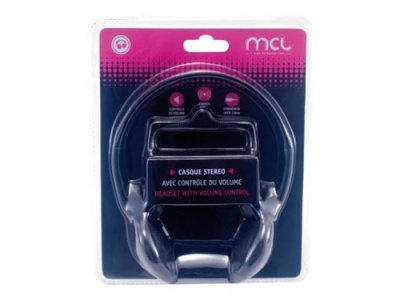 MCL SAMAR MCL CSQ-HEAD/N &eacute;couteur/casque &Eacute;couteurs Avec fil Arceau Musique Noir
