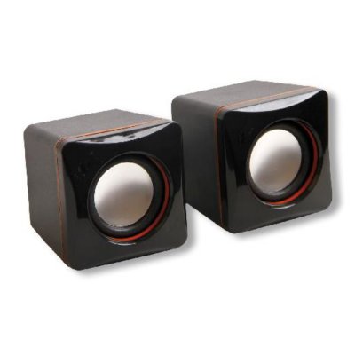 MCL SAMAR MCL HP-USB2/4 haut-parleur 2-voies 4 W Noir Avec fil