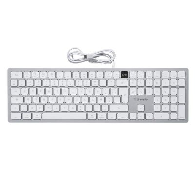 MCL SAMAR MCL MCL-XtremeMac-Clavier filaire pour Mac avec bouton ON/OFF
