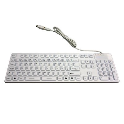 MCL SAMAR MCL - MP1A99AZZZACK729W - Clavier &eacute;tanche filaire en silicone - Blanc