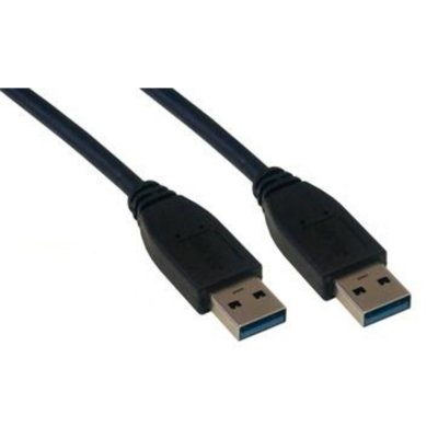MCL SAMAR  MC923AA-2M/N Cordon USB 3.0 type A m&acirc;le / m&acirc;le 2m Noir