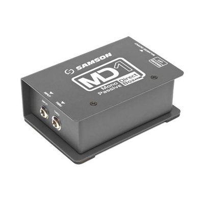 SAMSON MD1 - Bo&icirc;tier de direct passif mono s&eacute;rie S-MAX - noire