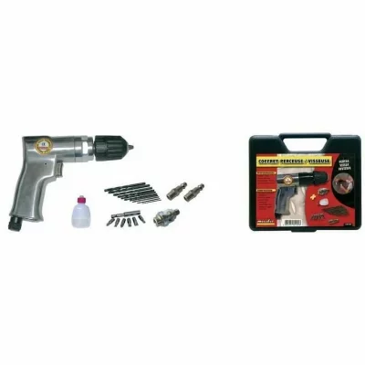 MECAFER  - coffret perceuse + forets et embouts