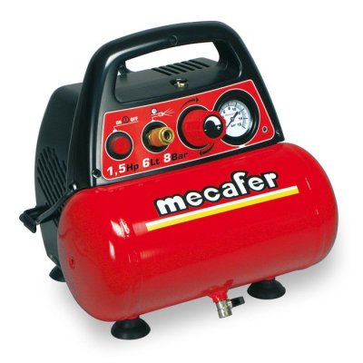 MECAFER  - M&eacute;cafer - Compresseur 6 litres 1.5Hp - New Vento