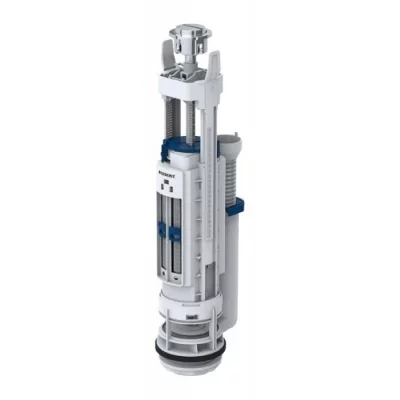 GEBERIT M&eacute;canisme chasse G&eacute;b&eacute;rit 3/6L type 290-Chrom&eacute; brillant