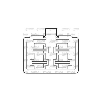 VALEO Mecanisme de leve vitre avant  850542 (X1)