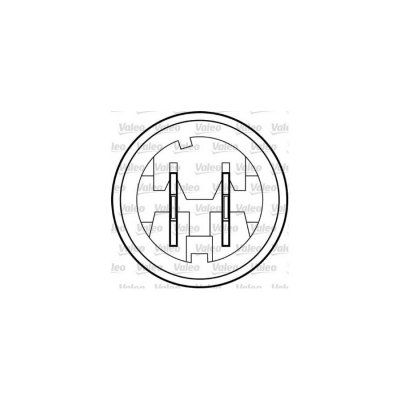 VALEO Mecanisme de leve vitre avant  850786 (X1)