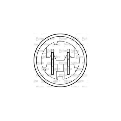 VALEO Mecanisme de leve vitre avant  850867 (X1)