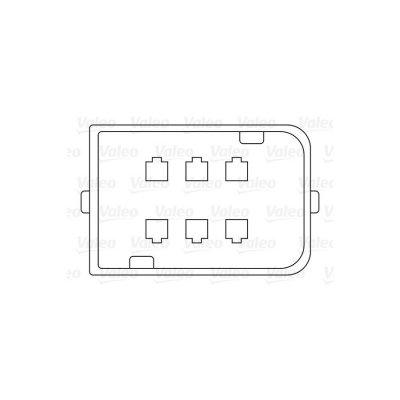 VALEO Mecanisme de leve vitre avant  851518 (X1)