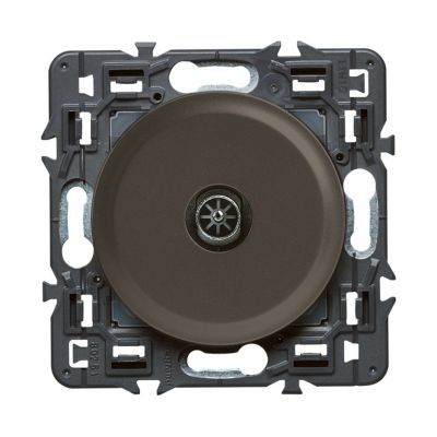 LEGRAND M&eacute;canisme de prise t&eacute;l&eacute;vision simple  C&eacute;liane graphite