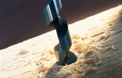 BOSCH M&egrave;che &agrave; bois h&eacute;lico&iuml;dale, six pans 10 x 360 x 450 mm, d 6,35 mm 1pc