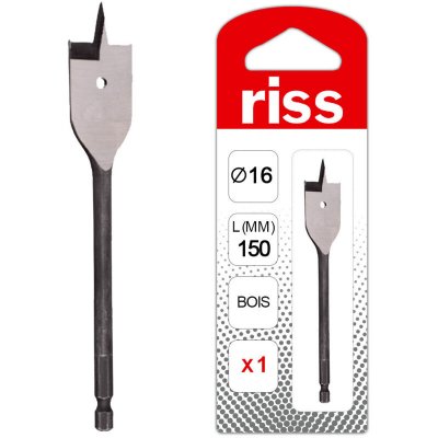 RISS M&egrave;che plate  - &Oslash; 16 mm - L.150 mm - 1186E001600