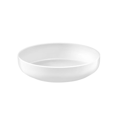MEDARD DE NOBLAT M&Eacute;DARD DE NOBLAT - YAKA BLANC - Coffret 6 assiettes salade et p&acirc;tes
