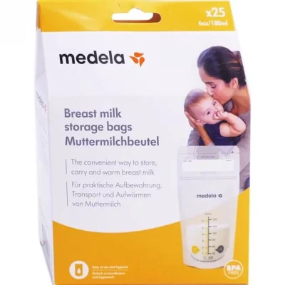 MEDELA  Sachets de Conservation pour Lait Maternel 25 unit&eacute;s 