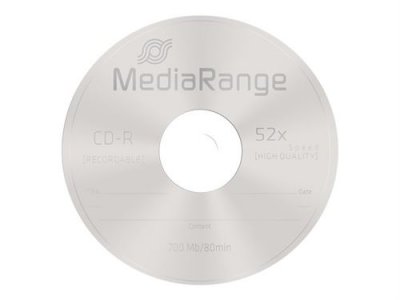 MEDIARANGE  - 100 x CD-R - 700 Mo (80 min) 52x - spindle