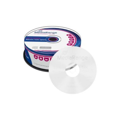 MEDIARANGE  - 25 x CD-R - 700 Mo (80 min) 52x - spindle