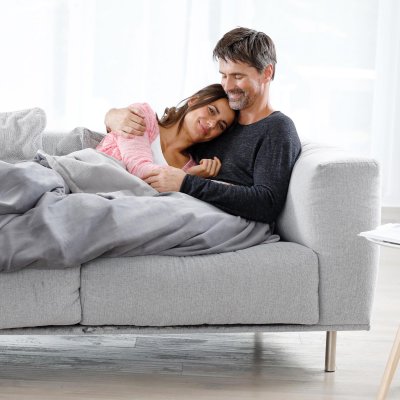 MEDISANA  couverture chauffante xl hdw 1,8x1,3 m gris 431258