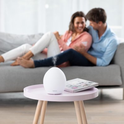 MEDISANA  diffuseur d'ar&ocirc;mes en verre ad 635 blanc 427054